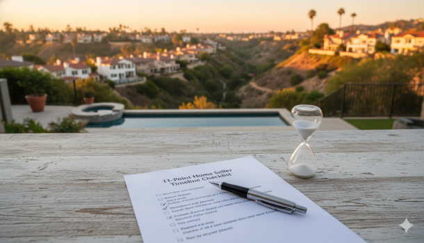 11-Point Home Seller Timeline Checklist